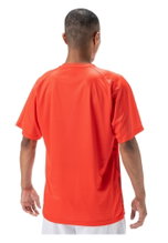 Yonex Sport T-shirt Crew Neck Club Team YM0033 (100% Polyester) 2025 red Men's